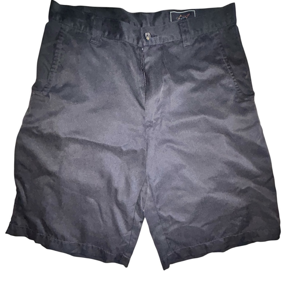 Greg Norman PlayDry Performance Golf Shorts - Black - Size 32